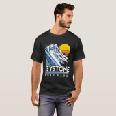Keystone Colorado Retro Ski T-Shirt (Vorne ganz)