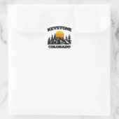 Keystone, Colorado Runder Aufkleber (Tasche)