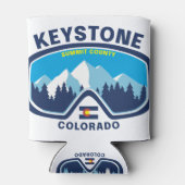 Keystone Colorado Ski Goggles Dosenkühler (Rückseite)