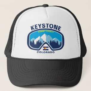 Keystone Colorado Ski Goggles Truckerkappe