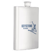 Keystone Colorado Skier Flachmann (Rechts)