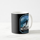Keystone Colorado Skigebiet Kaffeetasse (VorderseiteRechts)