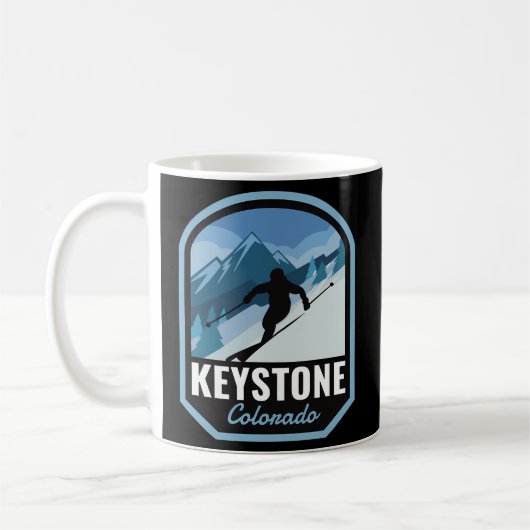 Keystone Colorado Skigebiet Kaffeetasse (Links)