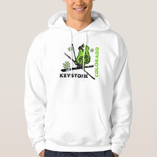 Keystone Colorado Typ Skitodie Hoodie (Vorderseite)