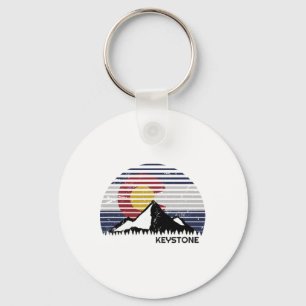 Keystone, Colorado X Co Flag Mtn Top  Schlüsselanhänger