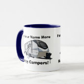 Keystone Cougar 26RBS Half Ton Trailer Tasse (Vorderseite Links)