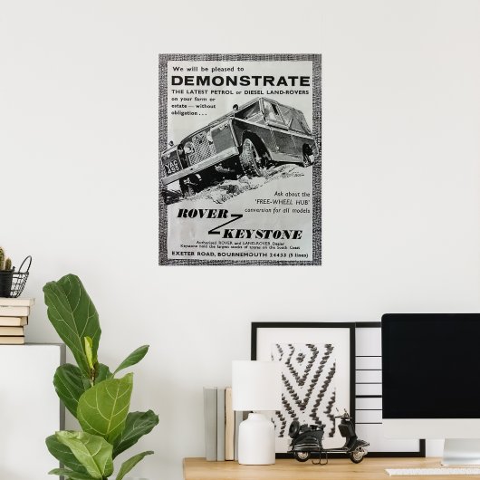 Keystone-Demonstrationspopster Poster (Heimbüro)
