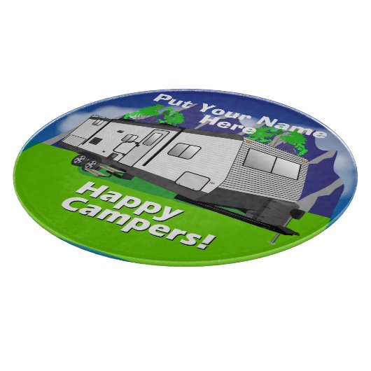 Keystone Hideout Trailer Design Schneidebrett (Ecke)