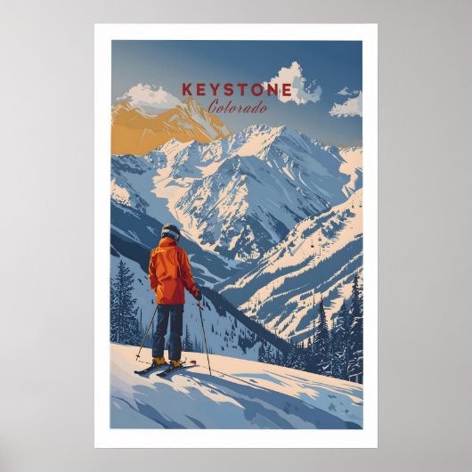 Keystone-Reiseposter - Colorado 1 Poster (Vorne)