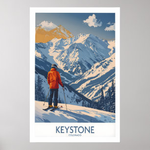 Keystone Ski Print - Colorado 1 Poster