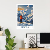 Keystone Ski Print - Colorado 1 Poster (Heimbüro)