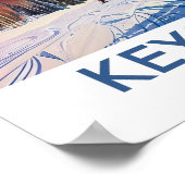 Keystone Ski Resort Art - Dercum Mountain Print -  Poster (Ecke)