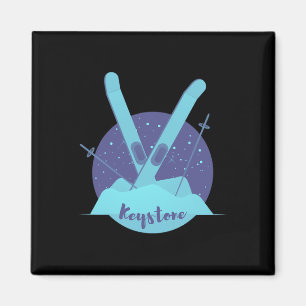 Keystone Ski Resort Colorado Skifahren Magnet