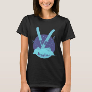 Keystone Ski Resort Colorado Skifahren T-Shirt