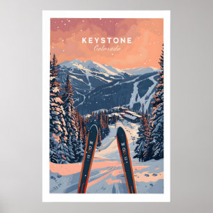 Keystone-Skiplakat - Colorado 1 Poster