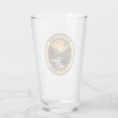 Keystone Staat Park Pennsylvania Travel Art Abzeic Glas (Rückseite)