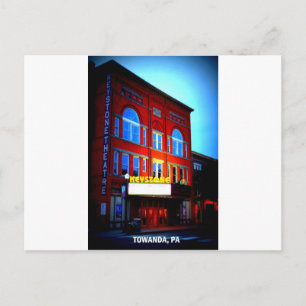 KEYSTONE THEATER - TOWANDA, PENNSYLVANIA POSTKARTE
