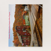 Keystone West Virginia Weihnachtsgrüße Puzzle (Vertikal)