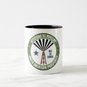 Keystone-XL-Pipeline Zweifarbige Tasse (Mittel)