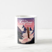 Keystone zum Ski Kaffeetasse (Mittel)