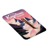 Keystone zum Ski Magnet (Rechte Seite)