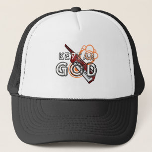 Keytar Gott Truckerkappe