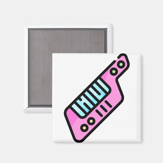 Keytar Magnet (Vorderseite/Rückseite)