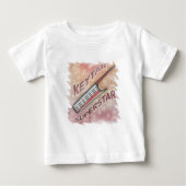 Keytar Superstar Baby T-shirt (Vorderseite)