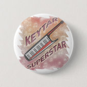 Keytar Superstar Button (Vorderseite)