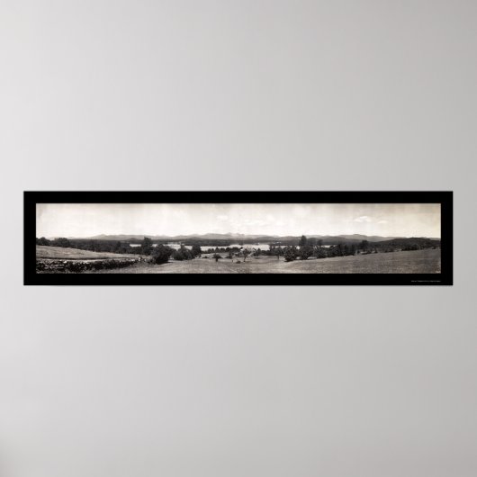 Kezar Lake, Maine Foto 1910 Poster (Vorne)