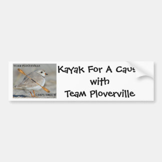 KFAC! Kajak für ein Ursache withTeam Ploverville Autoaufkleber