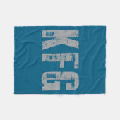Kfg Keep F'n Going Military Style  Fleecedecke (Vorderseite (Horizontal))