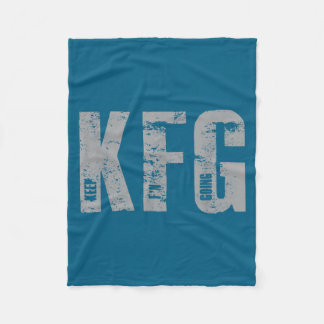 Kfg Keep F'n Going Military Style Fleecedecke