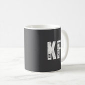 Kfg Keep F'n Going Military Style  Kaffeetasse (VorderseiteRechts)