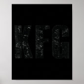Kfg Keep F'n Going Military Style Poster (Vorne)