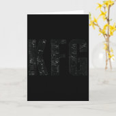 Kfg Weitermachen im Militärstil Karte (Gelbe Blume)