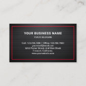 Kfz-Abschleppwagen Visitenkarte (Rückseite)