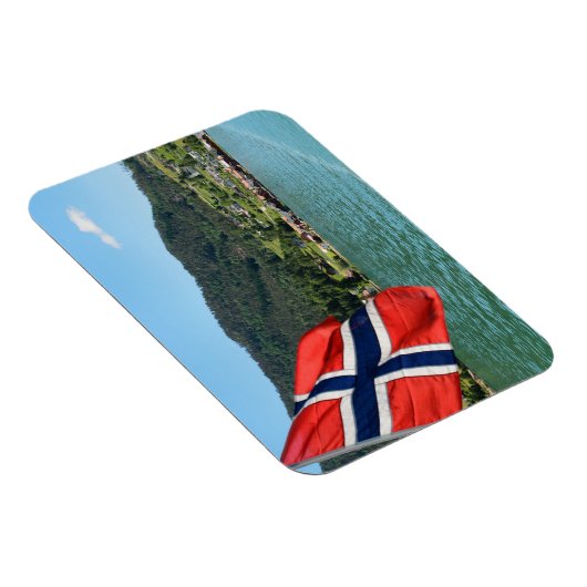 Kfz-Fähre mit rechteckigem Magneten in Norwegen Magnet (Rechte Seite)
