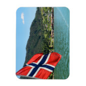 Kfz-Fähre mit rechteckigem Magneten in Norwegen Magnet (Vertikal)