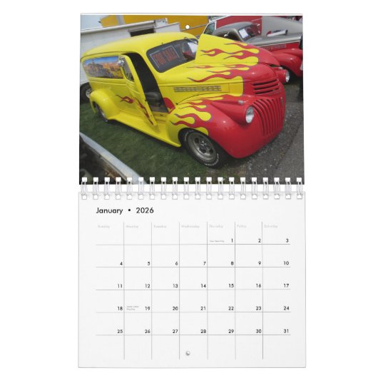 Kfz-Kalender 1 Kalender (Jan 2026)