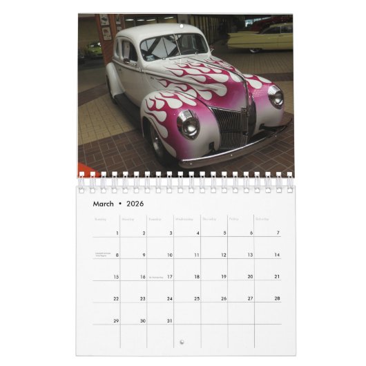 Kfz-Kalender 1 Kalender (Mär 2026)