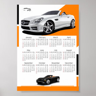 Kfz-Kalender Poster
