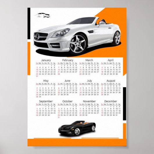Kfz-Kalender Poster (Vorne)