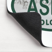 Kfz-Kennzeichen Aspen Colorado Mousepad (Ecke)