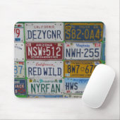 Kfz-Kennzeichen-Liebhaber Mousepad (Mit Mouse)