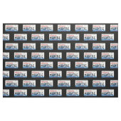 Kfz-Kennzeichengewebe Washingtons Seattle Stoff (Fat Quarter (45,7 x 55,9 cm))