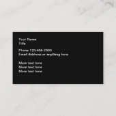 Kfz-Klassiker Visitenkarte (Rückseite)