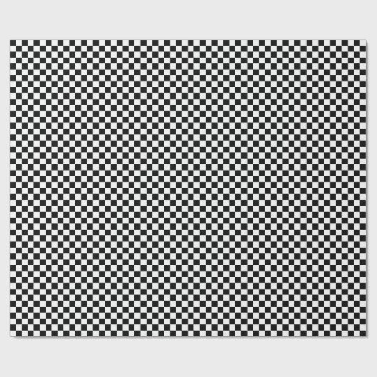 Kfz-Racing Schachtel schwarz-weiß Muster Geschenkpapier (Flach)