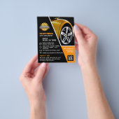 Kfz-Rad, Auto-Vertriebswerbung Flyer (Gruppe)