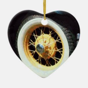 Kfz-Radschließung Keramikornament